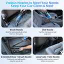 17pcs Car Detailing Kit Interior Cleaner, Car Interior Cleaning Kit with Handheld Car Vacuum, Car Detailing Brushes, Windshield Cleaning Tool, Car Cleaning Supplies, Car Accessories for Men, Women