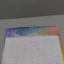 Lbylyhxc 2026 Calendar -12 Monthly Wall Calendar 2026 from Jan 2026 to Dec 2026, 14.8 x 11.5 Inches.Thick Paper with Julian Dates Large Wall calendar 2026 for New Year Presents (Rainbow Colors)