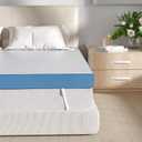 4 Inch Firm Memory Foam Mattress Topper King Size, High Density Support Bed Pad for Back Body Pain Relief, Removable Washable Soft Cover, CertiPUR-US Certified