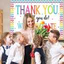 6X4FT Thank You Backdrop Aappreciation Backdrop Teacher Professors Doctor Nurse Staff Appreciation Decorations Banner F106