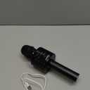 BONAOK Wireless Bluetooth Karaoke Microphone,3-in-1 Portable Handheld Karaoke Mic Speaker Machine Home Party Birthday for All Smartphones Q37 (Black)