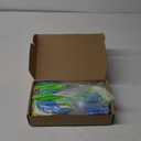 48PCS Fiber Optic Wand Glow Sticks, LED Light Up Wand, Glow in the Dark Party Supplies, Light Up Party Favors, Fiber Optic Lights, Glow Flashing Light Sticks for Neon Party Decorations, Halloween