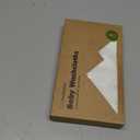 6-Pack Baby Washcloths  Soft Absorbent Viscose from Bamboo Washcloths for Face, Body, Baby Towels for Newborn, Kids, Toddlers, Infant, Gentle on Sensitive Skin, 10x10 Reusable Face Towels (White)