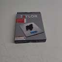 Taylor 11lb Stainless Steel Digital Kitchen Scale, Ultra-Thin, Silver