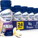 Ensure High Protein Vanilla Nutrition Shake With Fiber | 24 Pack