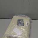 DECOLURE 100% Viscose Derived from Bamboo Sheets King Size 4pcs - Ultra Soft & Luxuriously Cooling, 17" Deep Pocket, Double Stitching, Perfect for Hot Sleepers - King Bed Sheets (Creme)