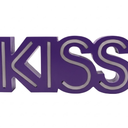 Holiday Home LED Neon Table Sign Kiss - Purple, 1 ct, 2 Pack
