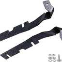 Hood Hinge Ditch Work Light Mounting Brackets for 2009-2018 Dodge Ram 1500 2500 3500, Auxiliary Offroad LED Pod Headlight Side Mount