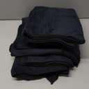 8 Piece Bathroom Towel Set Navy Blue |2 Oversized Large Bath Towels Sheet, 2 Hand Towels and 4 Washcloths| 600GSM Ultra Soft Luxury Premium Towel Set Highly Absorbent Quick Dry Hotel Towel Collection