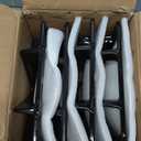 Premium W10447925 Gas Stove Burner Grates Replacement for Whirlpool Amana Stove Burners Replacement,for Maytag Stove Cooktop grate Parts,for Kenmore,Kirkland,Inglis Stove Top Range Cast Iron Rack4 Pcs