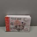 1 PCS Food Mill, Stainless Steel Food Mill for Tomato Sauce&Canning, Food Mill Hand Crank with 3 Grinding Plates for Mashing Grating Fruits Vegetables(7.5""/19cm x 3.2""/8cm), Silver