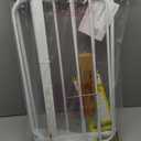 Regalo Safety 29-38.5" Baby Gate for Doorways & Bottom of Stairs, Pressure Mounted Baby Gate with Door for Babies, Toddlers & Pets, Tested & Safe for 30 Years, American Designed, American Owned, White