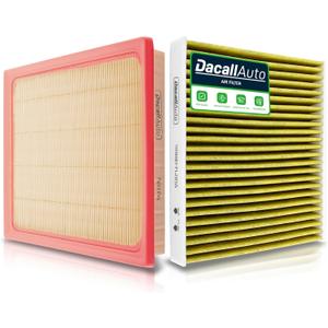 Activated Carbon Cabin & Engine Air Filter Set fit for Subaru Outback (2020-2025), Crosstrek (2021-2024), Ascent (2019-2025), Legacy (2020-2025), Replace Part NO. 72880FL00A 16546AA16A