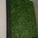 Artificial Grass Puppy Pee Pad for Dogs and Small Pets - 16x20 Reusable 4-Layer Turf Pads for Dogs with Tray - Indoor and Outdoor Fake Grass Potty Pet Supplies by PETMAKER