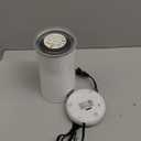 Huogary Milk Forther Simple Milk Frother and Steamer 2-in-1 Milk Steamer with Hot Milk Foam and Hot Milk for Latte, Macchiato, Cappuccinos, White Medium