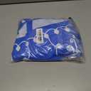 THLAI Women's Bohemian Floral Printed 2 Piece Set Crop Tank Top & Beach Party Maxi Dress Set Outfit Blue S /M