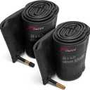 Fincci Pair 26 x 4.0 Fat Bike Inner Tubes 48mm Schrader Valve for Fat Electric Bicycle - Pack of 2 26x4.0 Fat Tire Bike Tube