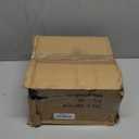 18'' Myard Anti-UV Plastic Universal Bird Seed Catcher Hoop Platform Tray with Drain Holes, Sturdy Pole-Mount Design Fits 0.5-1'' Pole for Bird Feeders Outdoors, Backyard, Garden (Transparent)