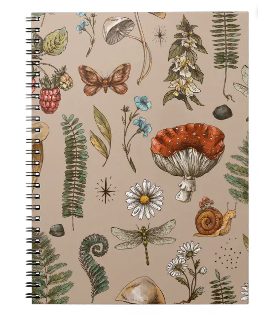 Spiral Journal Notebook for Women,A5 College Ruled Notebooks 6"x 8.4", 120 Pages (60 Sheets) Lined Journal with Premium Thick Paper,Perfect for School Office Home(Alien Space)