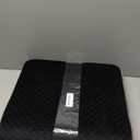 Seat Cushion for Office Chair, Memory Foam Chair Cushions, Car Seat Cushion for Long Sitting, Desk Chair Cushion for Pressure Relief, Non-Slip Bottom, Washable Cover, Large, Black