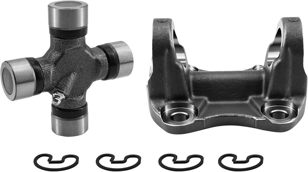 1330 Series Flange Yoke 2-2-01904 & 5-213X U Joint Kit Fit for Toyota Tacoma Hilux 2005-2015, Replace# 2-2-01904 5001904 5019389
