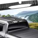 Truck Roof Spoiler Compatible with 2022-2025 Toyota Tundra Rear Roof Protector Wing Fits for Tundra Accessories Roof Mat Third Brake Light