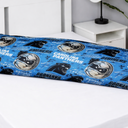 FOCO NFL Unisex-Adult NFL Team Logo Printed Plush Body Pillow, Carolina Panthers