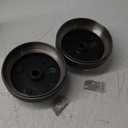 Golf Cart Brake Drum/Hub Assembly 2 PCS for EZGO TXT 1982-UP/2-Cycle Gas Models 1982-1993, EZGO TXT Brake Drum for 1982-UP Electric Models,Replaces OEM# 19186G1P