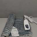 Deepsoon Heating Pad,Electric Heating Pads for Back,Neck,Abdomen,Moist Heating Pad for Shoulder,Knee,Arms,Legs,Dry/Moist Heat & Auto Shut Off,Christmas Gifts for Men and Women,Light Gray,24x12 Inch