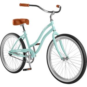 Retrospec Chatham 20 & 24 Inch Beach Cruiser Girls & Boys Bike for Kids Ages 6-11 with Coaster Brake - Single Speed Bicycle Adjustable Seat & Handlebars, Cushioned Saddle