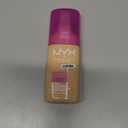 NYX PROFESSIONAL MAKEUP Make 'Em Wonder Liquid Foundation, 24HR Foundation Makeup With A Soft Matte Finish, Buildable Full Coverage - 12 Natural