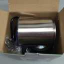 Maestri House Milk Frother, 4-in-1 Electric Milk Steamer and Frother, 16.9OZ 600W Smart Touch Control Hot and Cold Foam Maker, Memory Function for Latte, Cappuccinos, Warm Milk, Hot Chocolate Milk (Black)