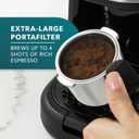 Mr. Coffee 4-Shot Steam Espresso Cappuccino and Latte Maker with Stainless Steel Frothing Pitcher