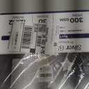 SANZIX 30 Sheets Grey Glitter Cardstock Paper 12x12" 110lb 300 GSM for Valentine's Day Cricut, Christmas Cards, Scrapbook, DIY Crafts, Decor, Custom Gifts & Cards | Premium Sparkle Paper for Crafting