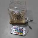 VoMii Northern Lights Projector,16 Colors Luminorthe Cube Lamp with Dynamic Wave Effect,Aurora Glow Lamp Ambient Lighting with Remote for Bed Room Classroom Decor