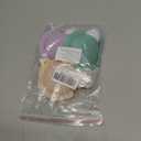 3 pcs Silicone Travel Bottles, 3 oz Portable and Reusable Travel Bottles for Toiletries, Leak Proof Squeezable Travel Toiletry Bottles Travel Lotion Container (3 oz purple+orange+ green)