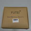 FUTEI Black White Decorative Throw Pillow Covers 18x18 Inch Set of 2,Soft Cozy Geometric Textured Chenille Jacquard Cushion Cases,Modern Home Decor for Couch Bed Living Room