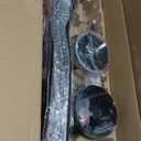 TALOYA 52 Inch Ceiling Fan with Led Light Remote Control Flush Mount Low Profile for Bedroom Farmhouse Patio Outdoor Living Room Kitchen Dining Room,DC Motor,Reversible,Black