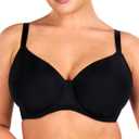 HSIA Minimizer Bra for Women - Air Mesh T-Shirt Full Coverage Seamless Bra Plus Size Underwire Padded Bra for Large Bust, 36H