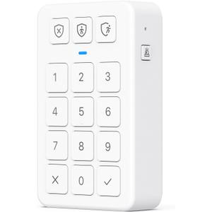 X-Sense Smart Security Keypad, Security Kit AS05/AS08 Accessory, Easy Mode Switching with Panic Button, Includes Batteries and Compatible with Alexa, Requires SBS50 Base Station, SKP0A