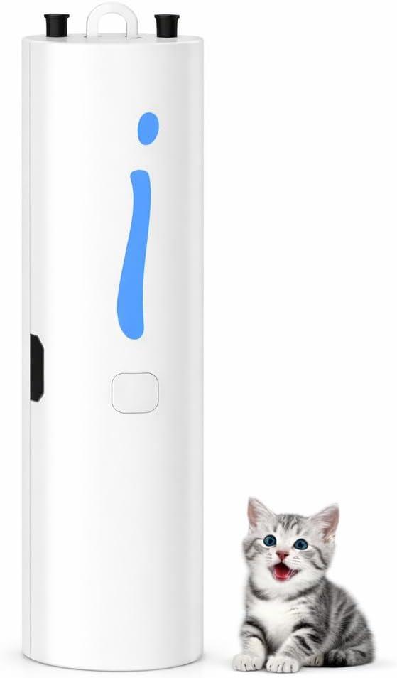 Air Ionizer, Negative Ion Air Purifier for Pet Homes and Small Spaces, Quiet Ozone Free Filterless Air Cleaner for Cat Litter Room, Bathroom, Bedroom, Desk (F6I White) (F6I White)