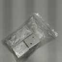 4Pcs Center Support Brackets, Window Blinds Headrail Brackets, Mini White Blind Mounting Brackets for 2" Low Profile Window Blinds Headrail Holder