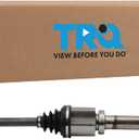 TRQ Front Right CV Axle Assembly Passenger Side Manual Transmission Compatible with 2013-2018 Ford Focus ST