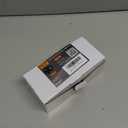 BESTTEN Keyed Entry Door Knob, Entrance Door Lock, Standard Ball, All Metal, Matte Black