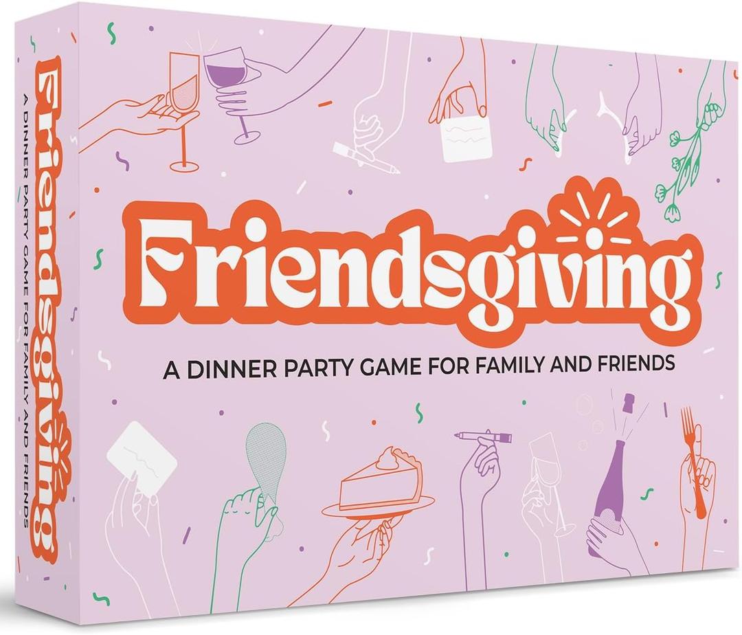 OFF TOPIC Friendsgiving: A Thanksgiving Game for Adults - Fun Holiday Party Game for Friends & Family - Friendsgiving Dinner Activity