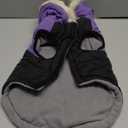 Dog Winter Coat with Hood, Fleece Lined Waterproof Dog Jacket,Warm Snowsuit for  Medium Dog