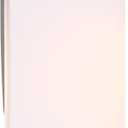 Canarm 1-Light Wall Sconce, Frosted Glass Shade with Gray Accents, Low-Profile Transitional Wall Lighting for Bedroom, Hallway or Living Room