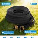 100 FT Garden Hose, Non-Expanding Water Hose, Ultra Flexible, Burst-Resistant, Kink-Free, High-Pressure Garden Hose for Easy All-Weather Use on Lawns, Gardens, and Outdoor Cleaning