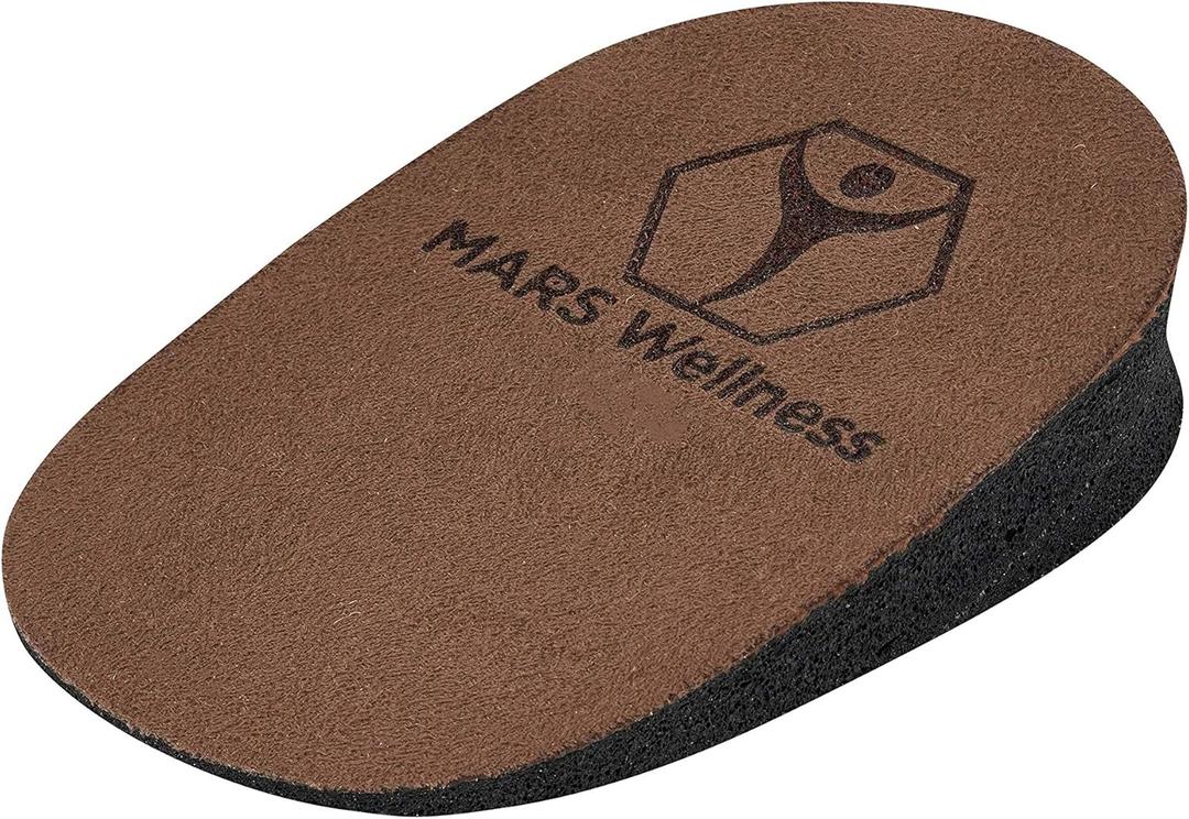 Adjustable 1 Inch Orthopedic Heel Lift for Heel Pain and Leg Length Discrepancies - Large - 1 Heel Lift L