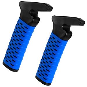 CAidRE Elderly Car Door Handle Assist Support - Auto Grab Cane for Seniors & Handicapped, Portable Mobility Aids for Getting Out of Car- Blue, 2 Pack